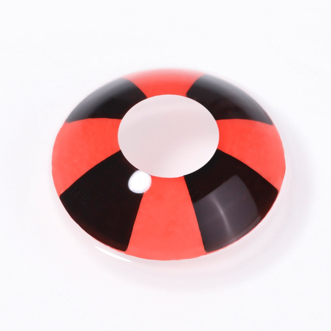 Red Black Cross Contacts Secondary image