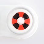 Red Black Cross Contacts