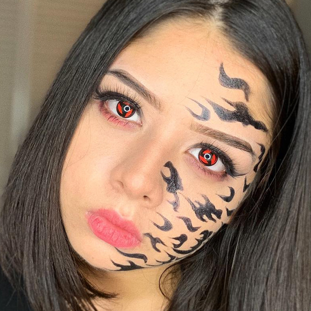 Kakashi Mangekyou Sharingan Contacts (Prescription)