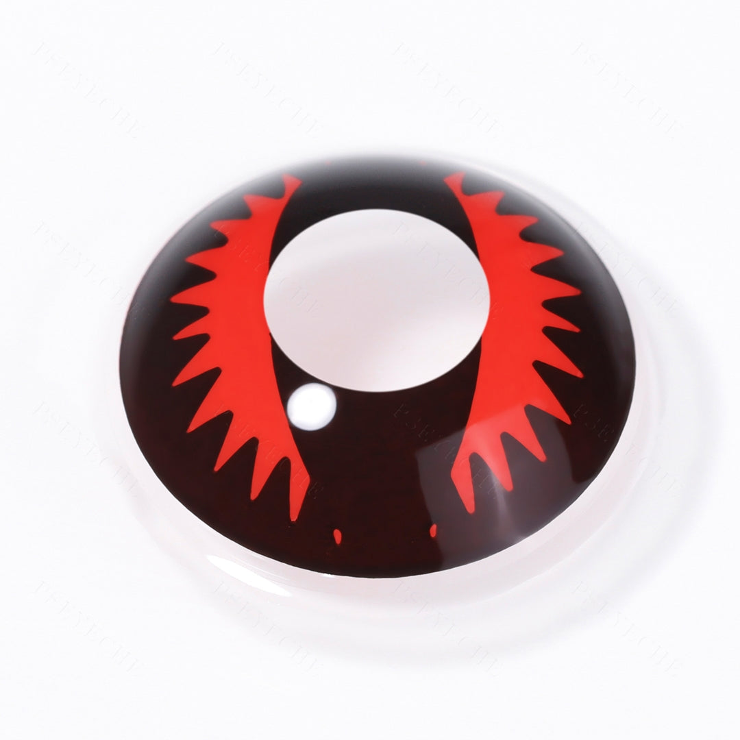Fire Dragon Eye Halloween Contacts Secondary image