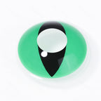 Green Cat Eye Halloween Contacts