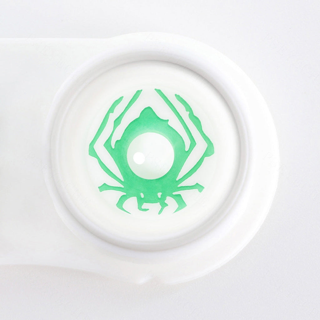 Green Spider Contact Lenses