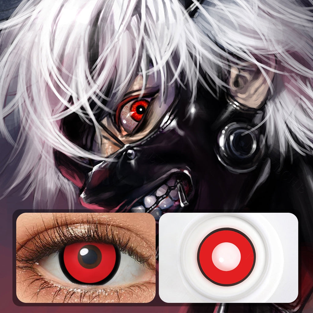Red Manson Halloween Contacts