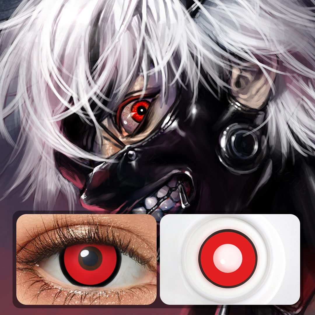 Red Manson Halloween Contacts