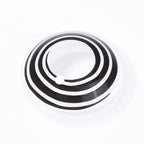 Black Spiral Contacts