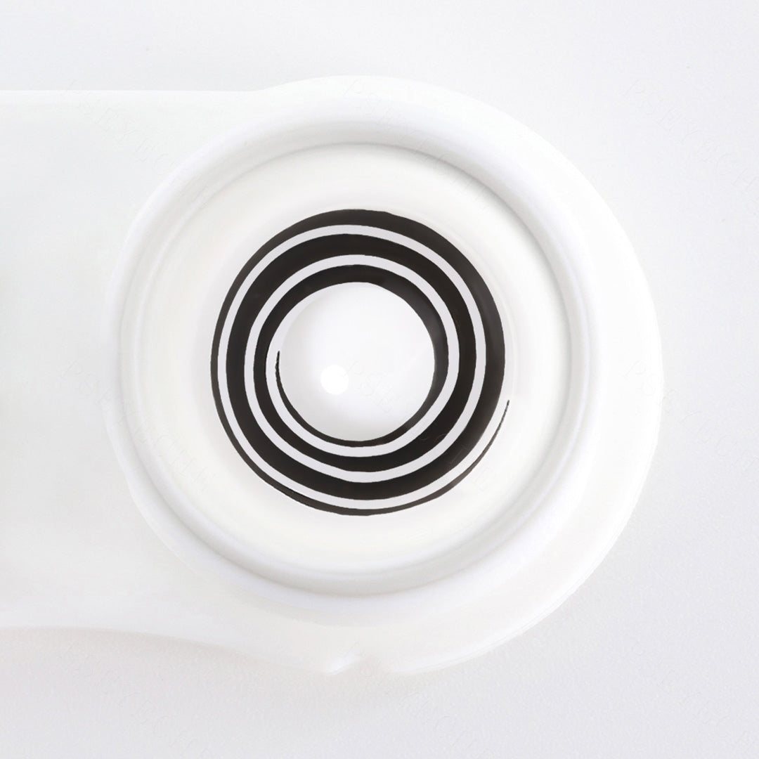 Black Spiral Contacts
