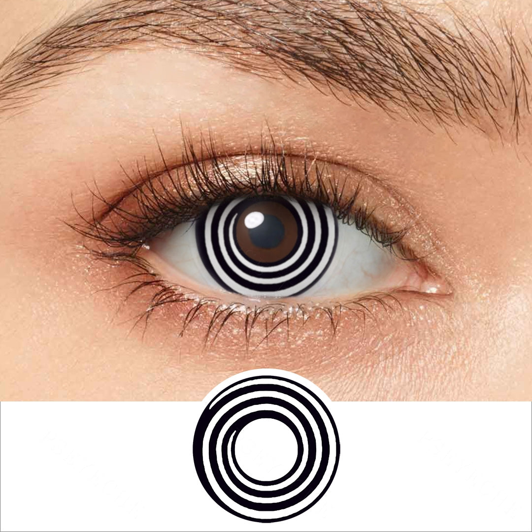 Black Spiral Contacts Main image