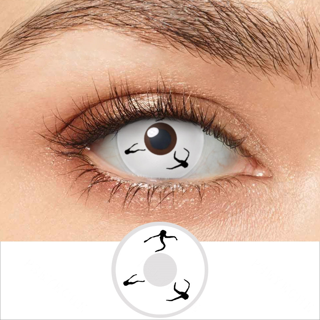 Dancer Ghost Halloween Cosplay Contacts Main image