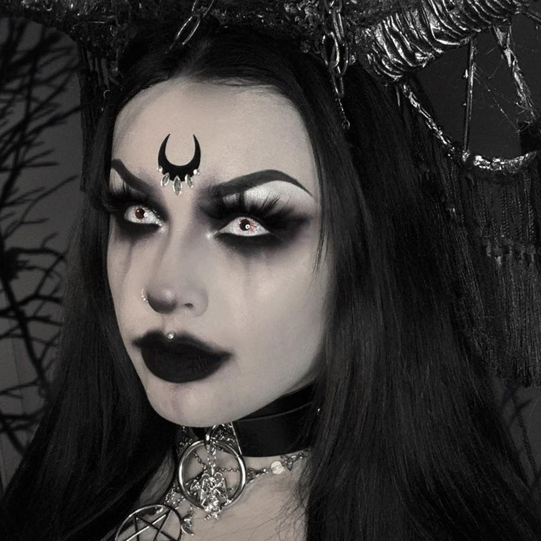 Crazy Blood Splat Halloween Contacts
