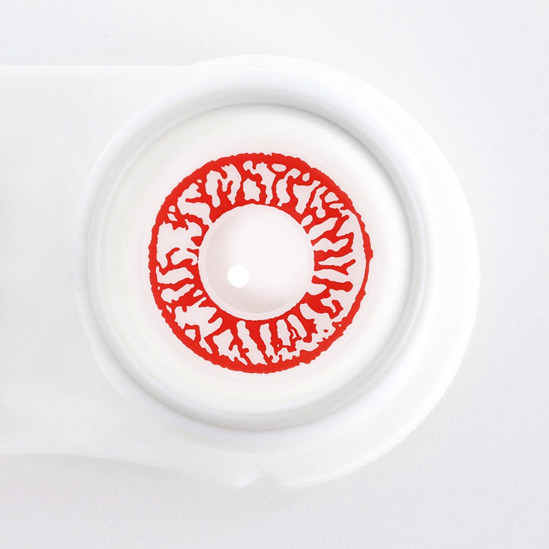 Red Bloodshot Contact Lenses