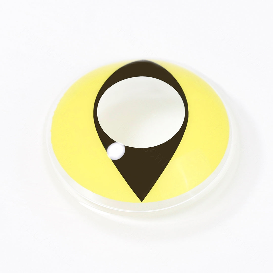 Yellow Cat Eye Contacts Secondary image