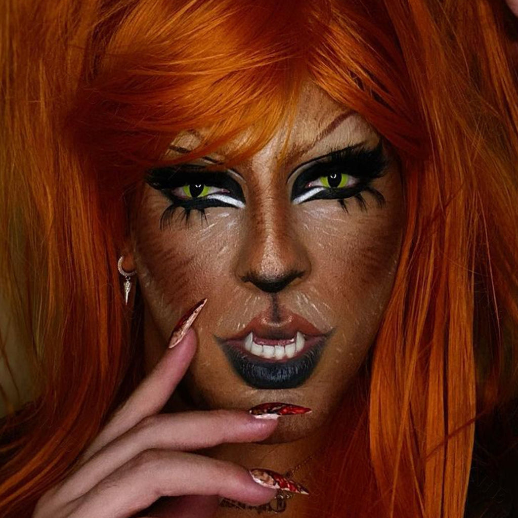 Yellow Cat Eye Contacts