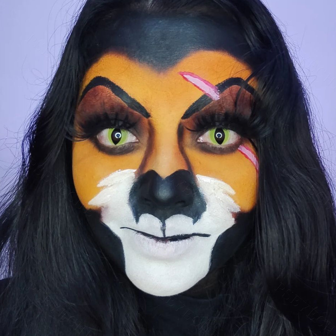 Yellow Cat Eye Contacts
