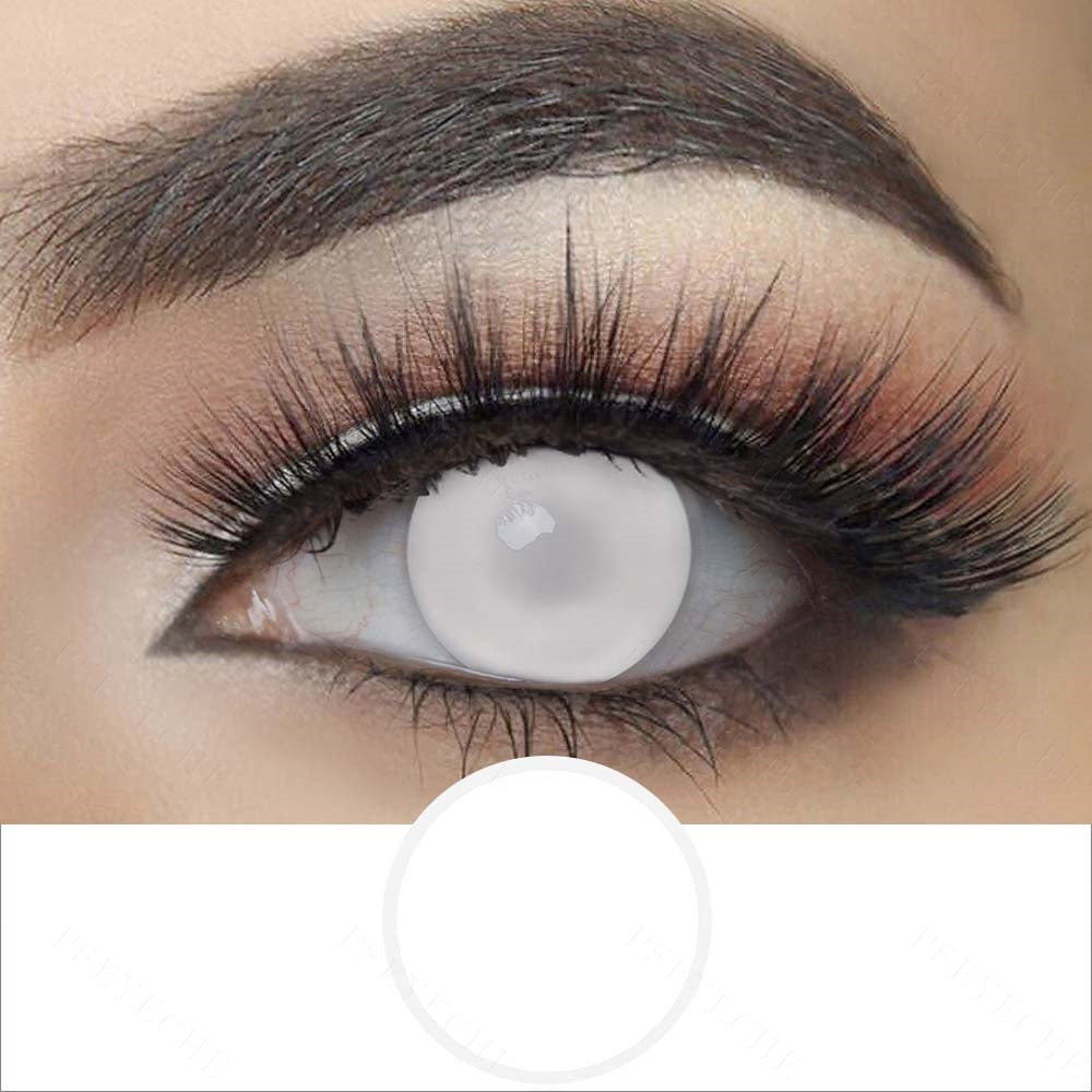 Zombie Eye Halloween Contacts Secondary image