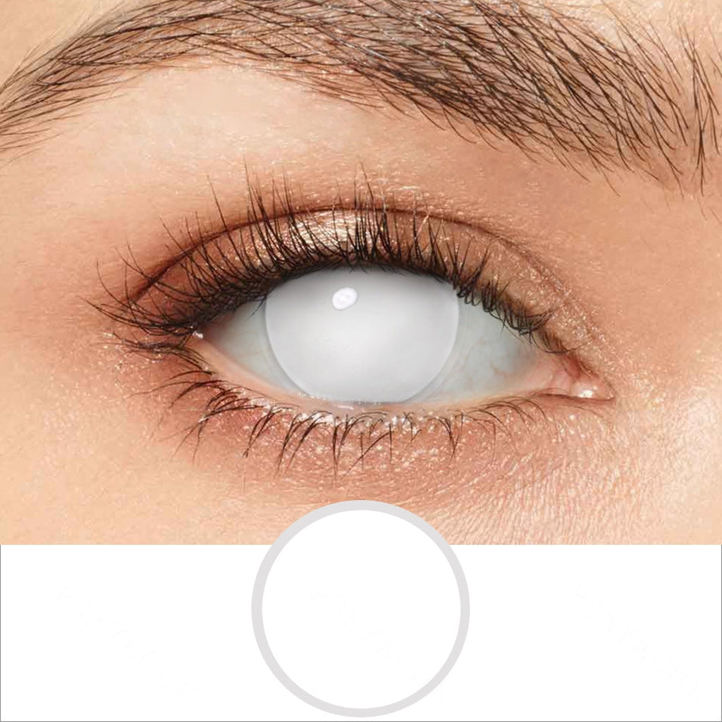 Blind White Contacts