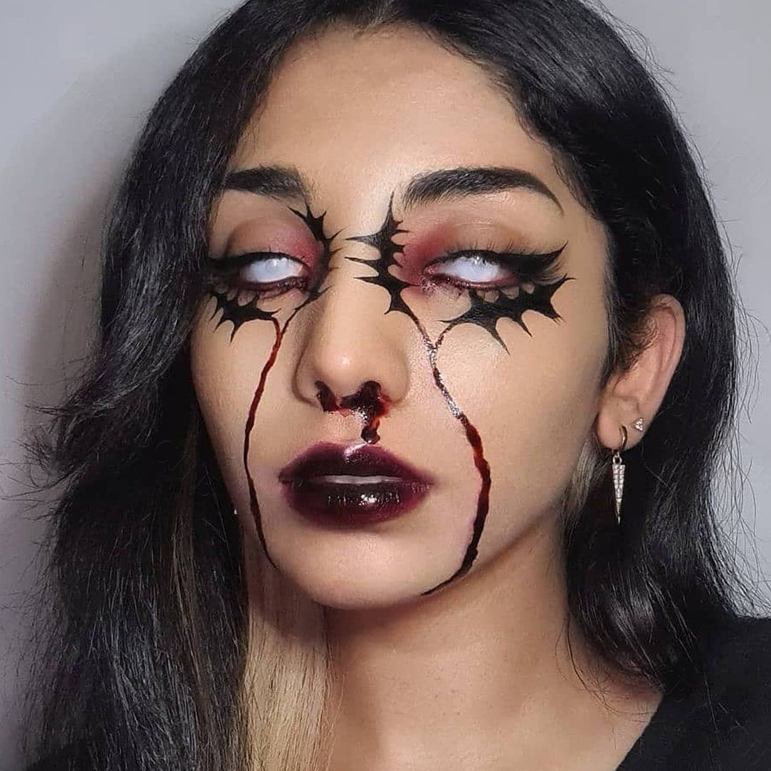 Blind White Contacts