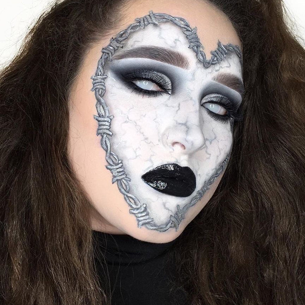 Blind White Contacts