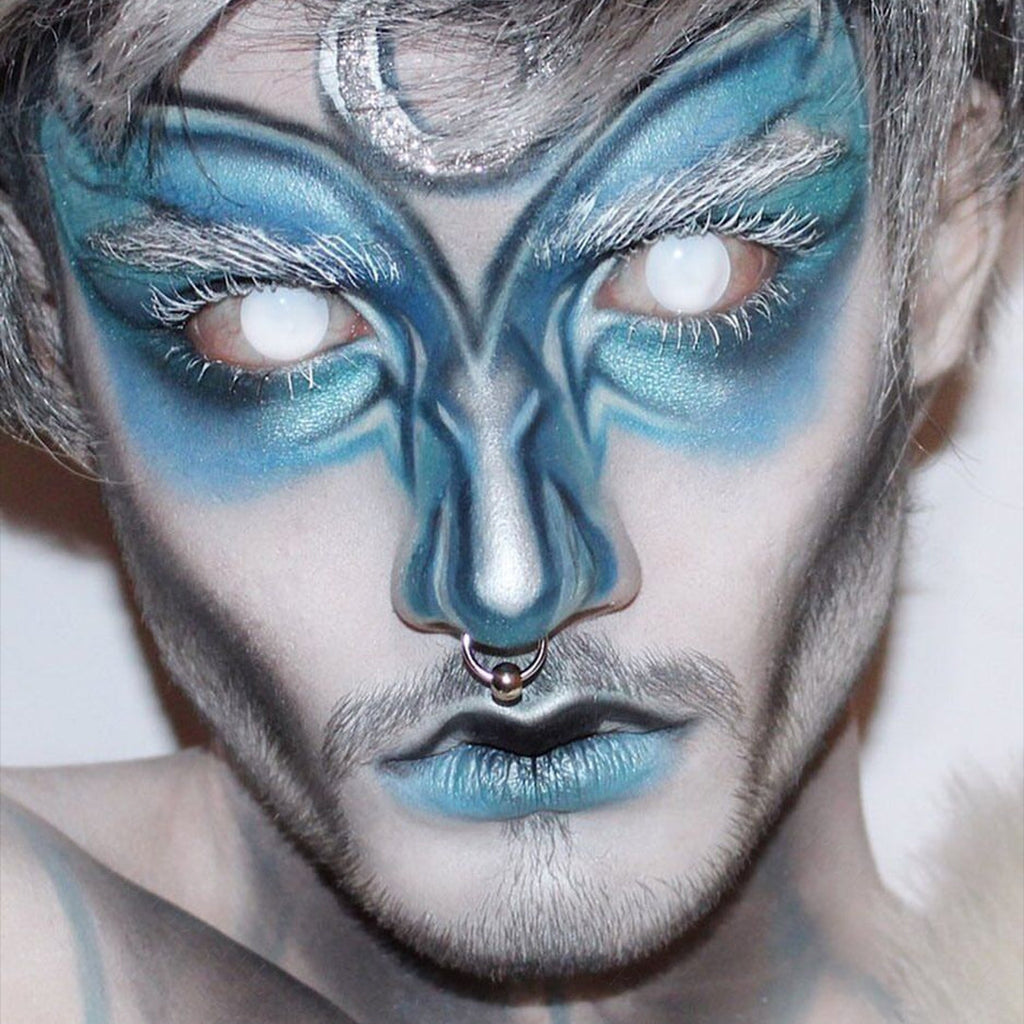 Blind White Contacts