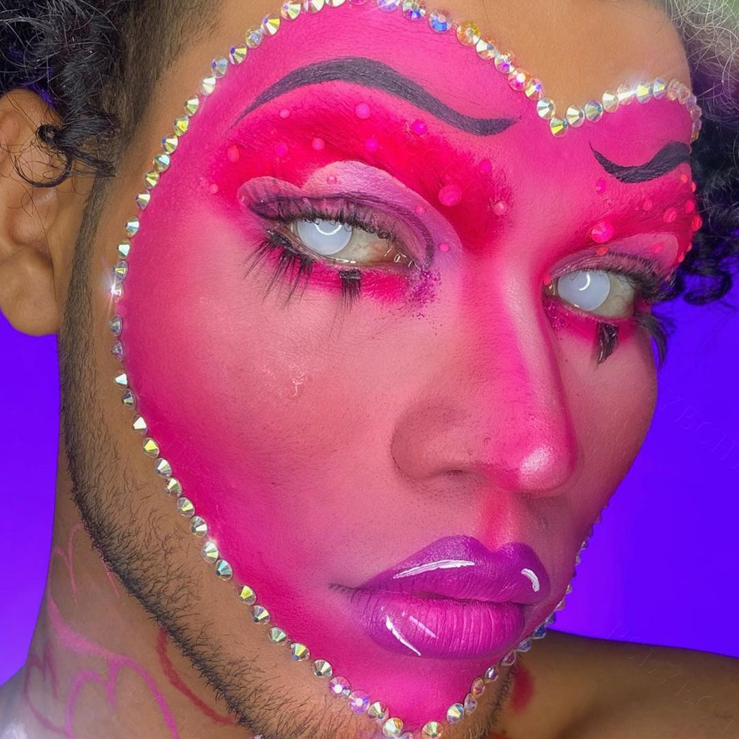 Blind White Contacts