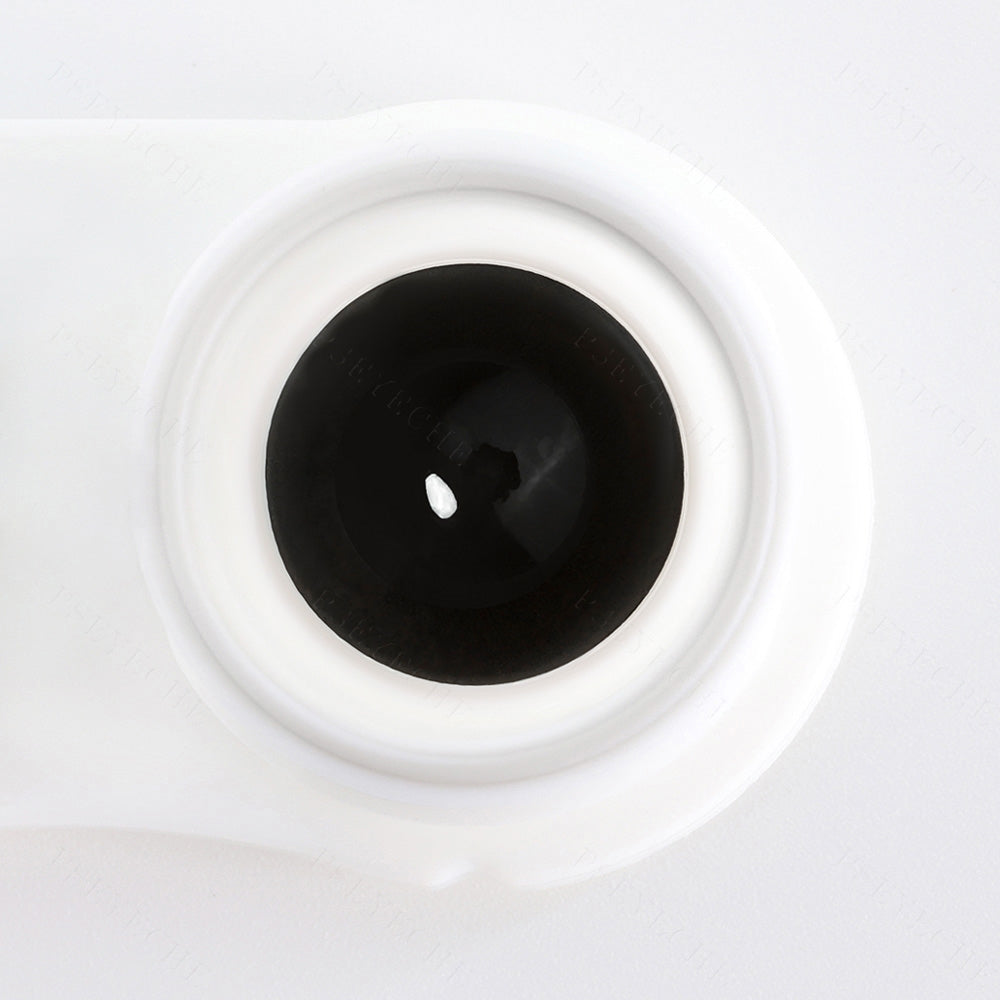 Blind Black Halloween Contacts