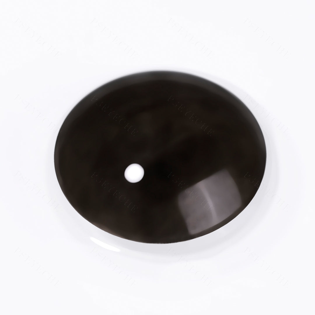 Blind Black Halloween Contacts