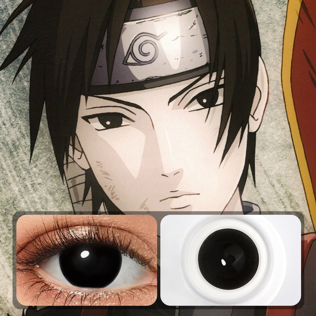 Blind Black Halloween Contacts Secondary image