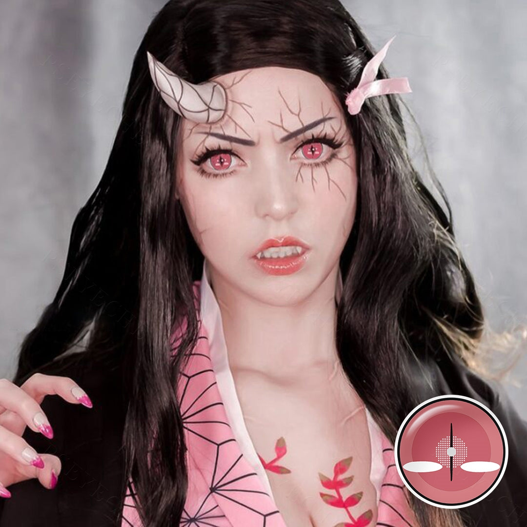 Anime & Cosplay Demon Eyes Cosplay Contacts Secondary image