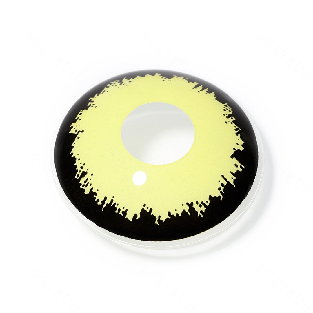 Light Yellow Werewolf Contacts Secondary image