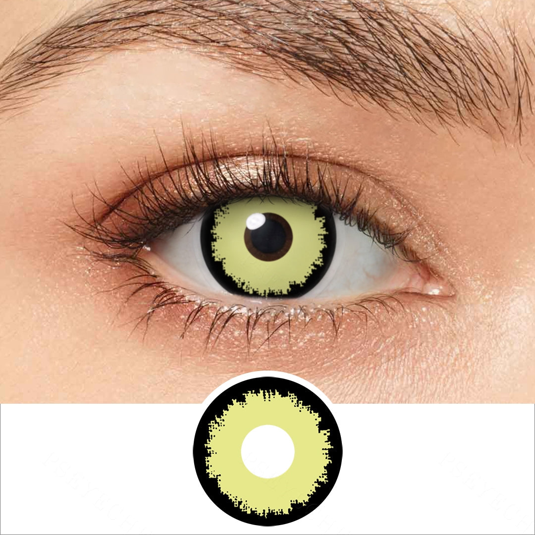 Light Yellow Werewolf Contacts Main image