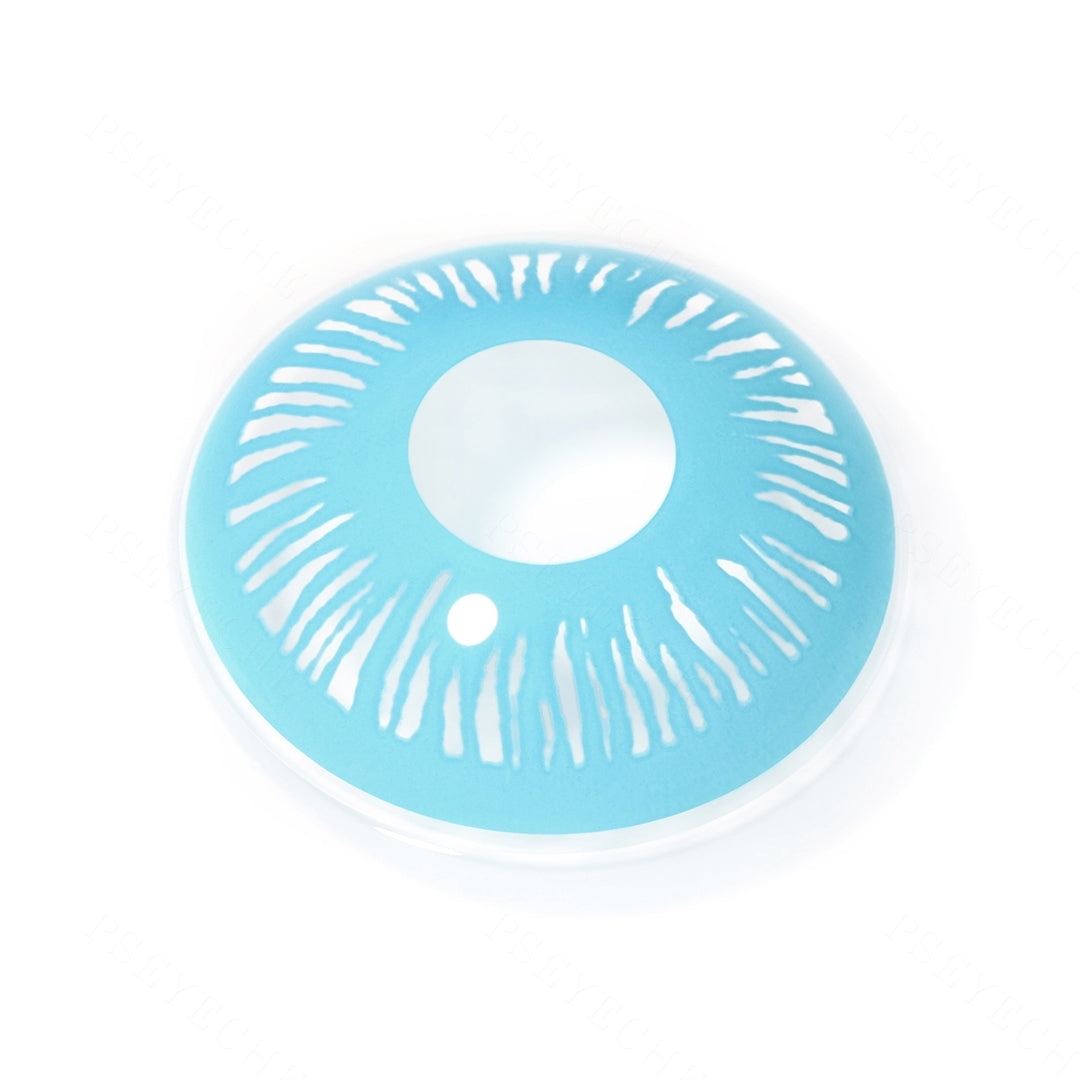 Ice Blue Shiva Contact Lenses Secondary image