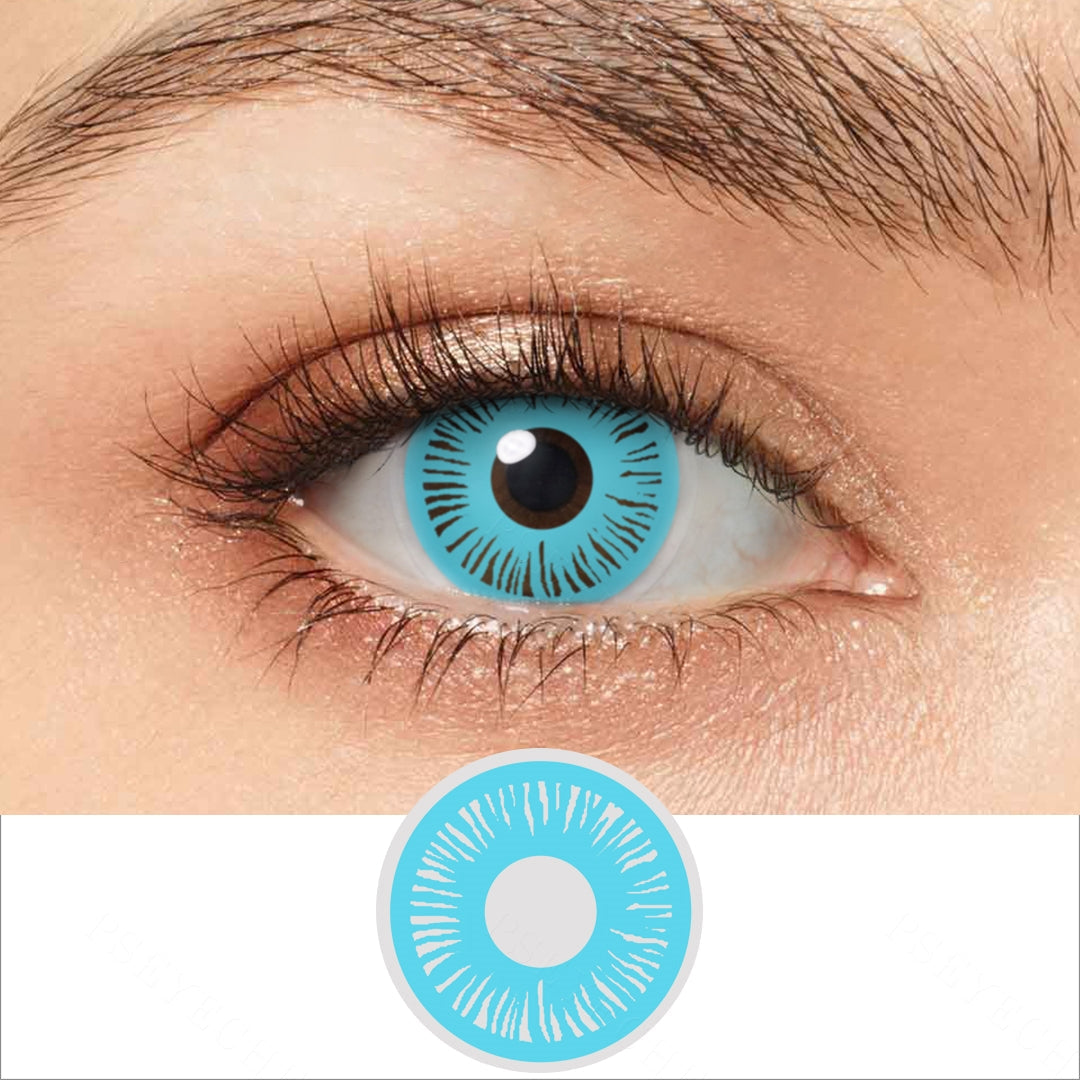 Ice Blue Shiva Contact Lenses Main image