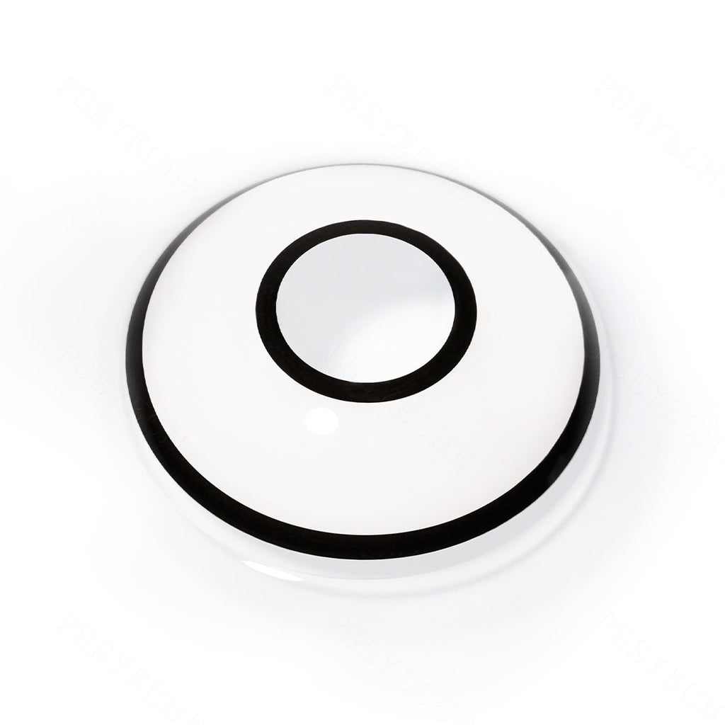White Rim Halloween Contacts