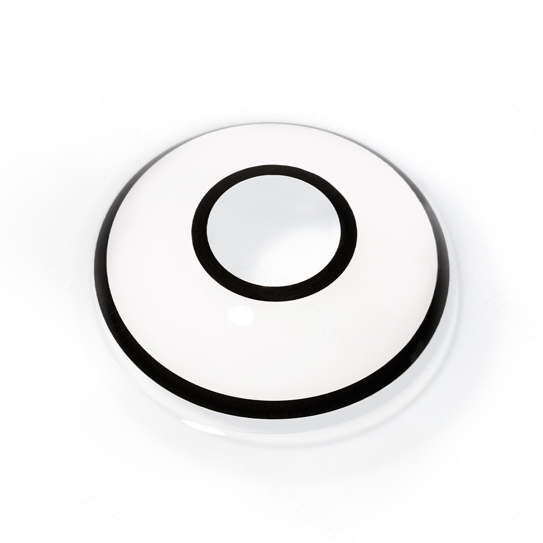 White Rim Halloween Contacts