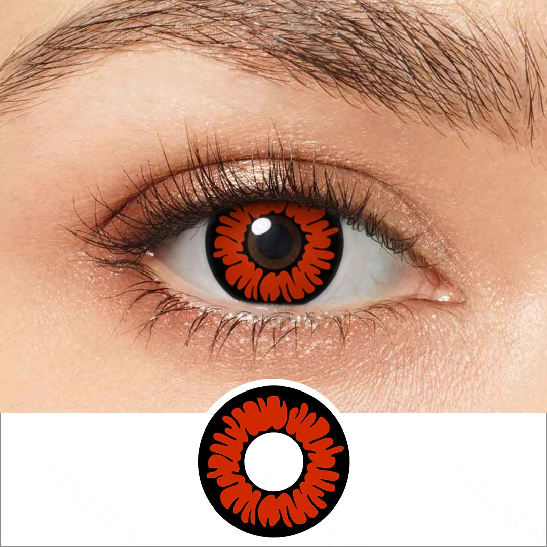 Demon Glamor Red Cosplay Contacts Main image