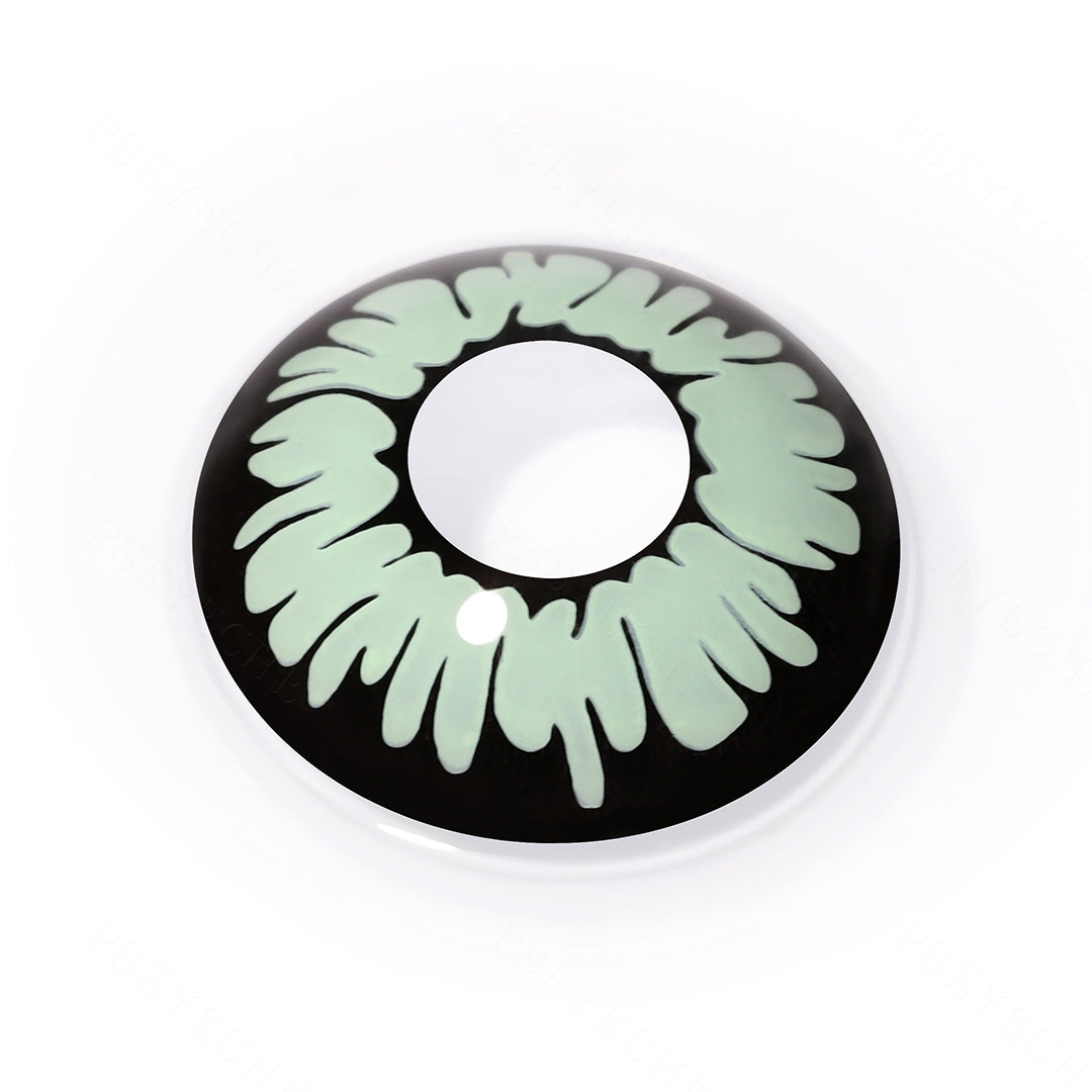 Demon Glamor Green Cosplay Contacts Secondary image