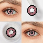 Demon Glamor Pink Cosplay Contacts