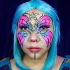 Pumpkin Polka Dot Contact Lenses