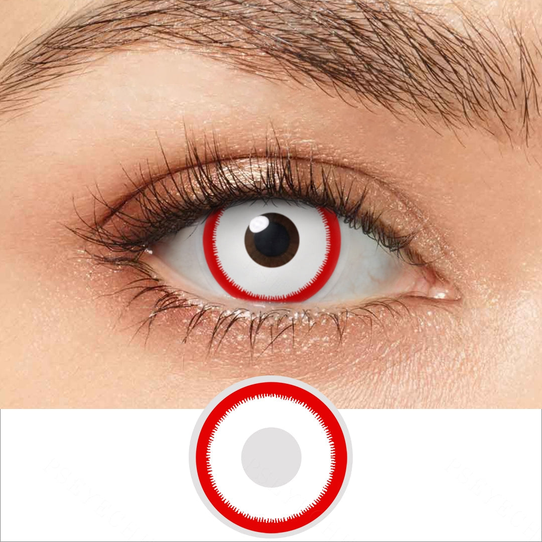 Saw White Contact Lenses Main image