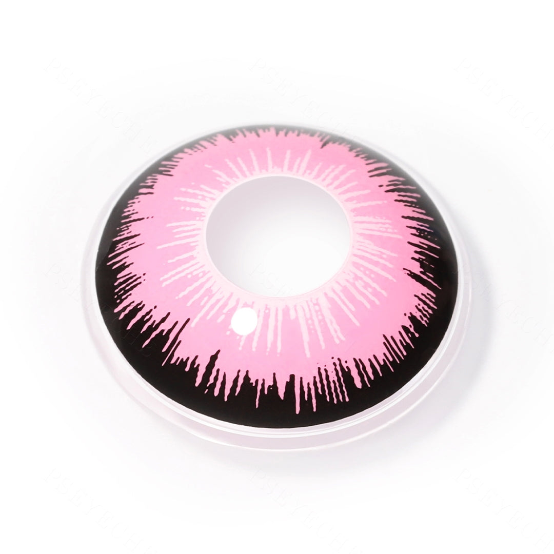 Anime Pink Eye Contacts Secondary image