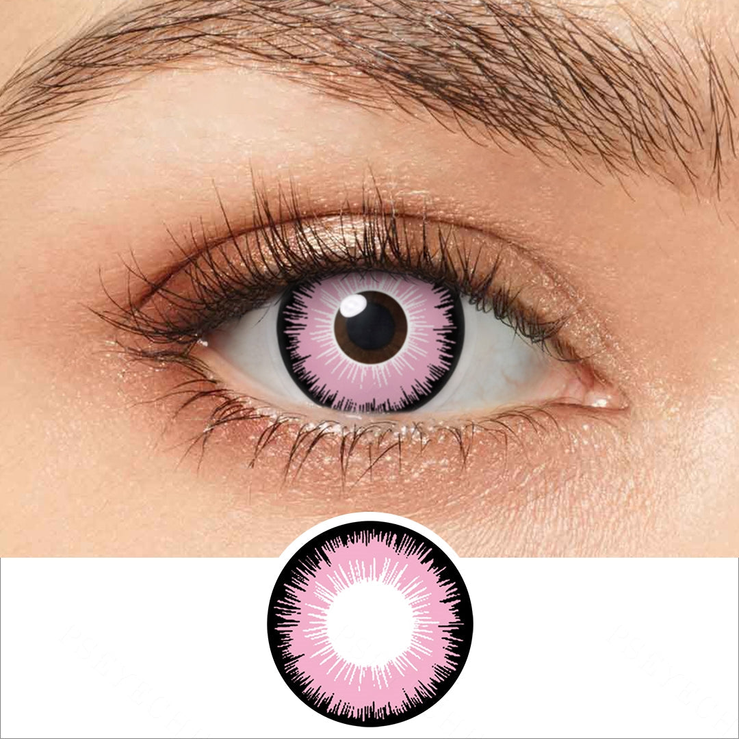 Anime Pink Eye Contacts Main image