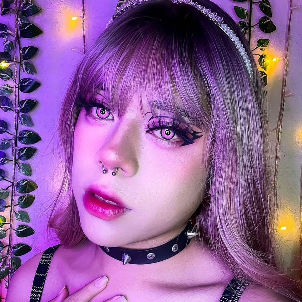 Anime Pink Eye Contacts