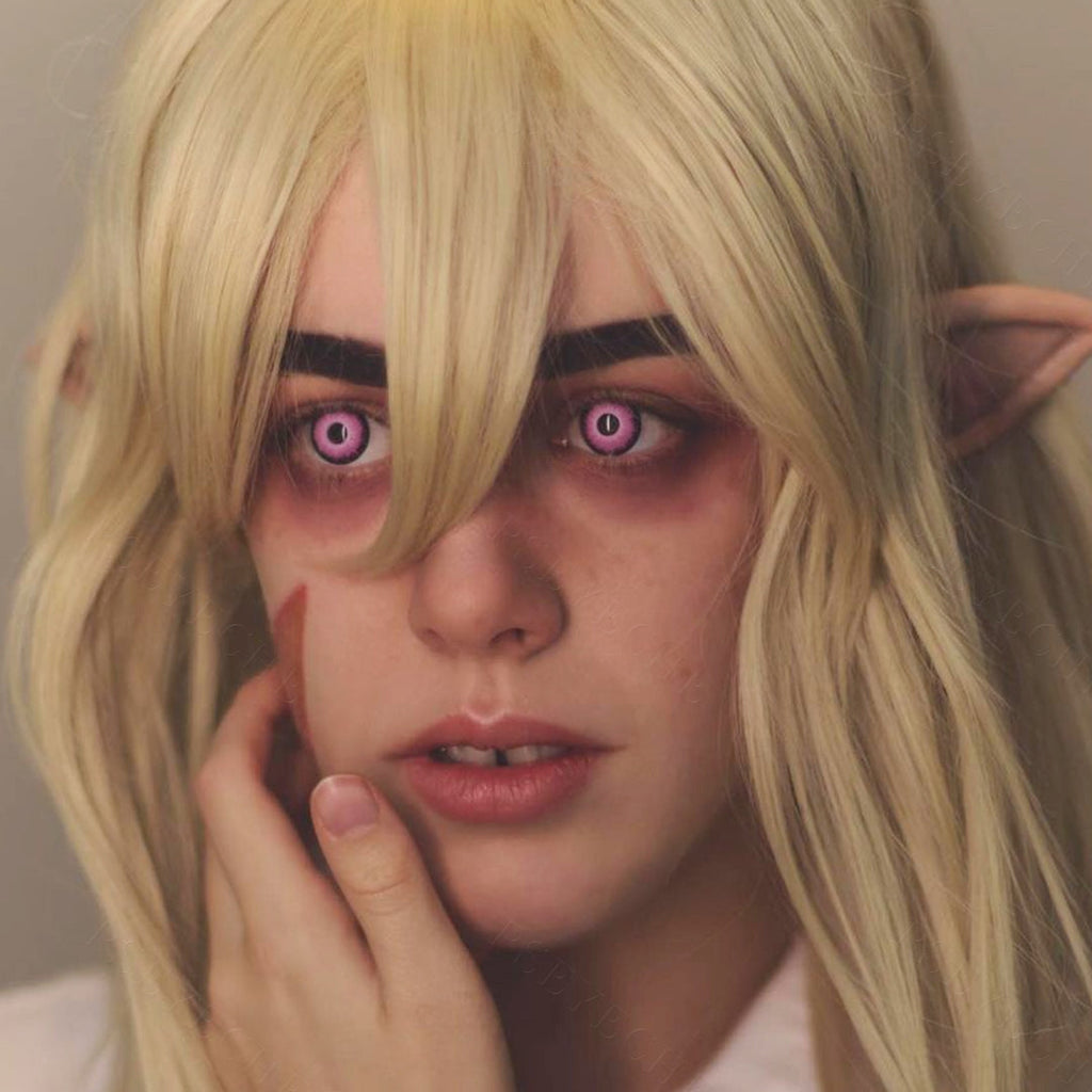 Anime Pink Eye Contacts
