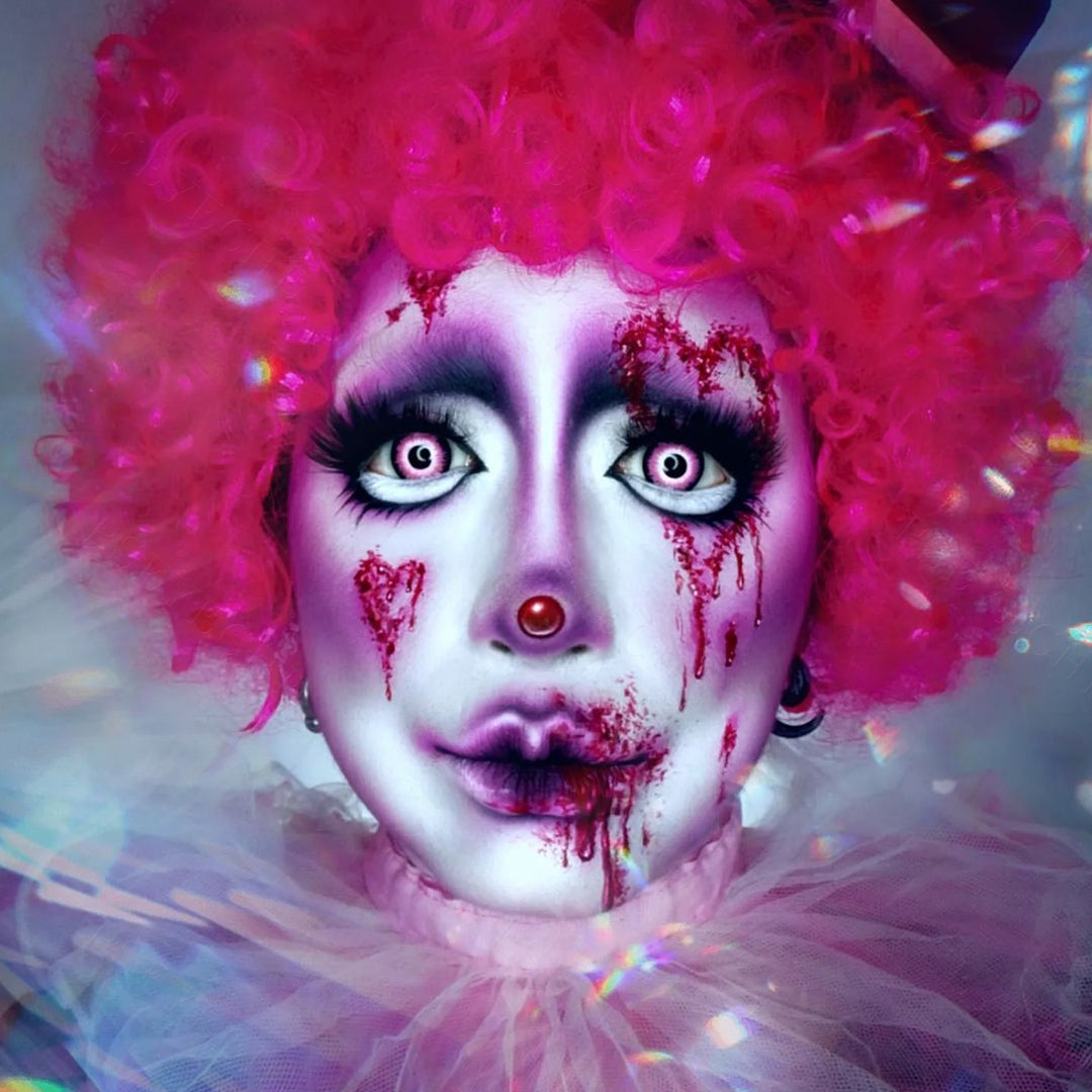 Anime Pink Eye Contacts