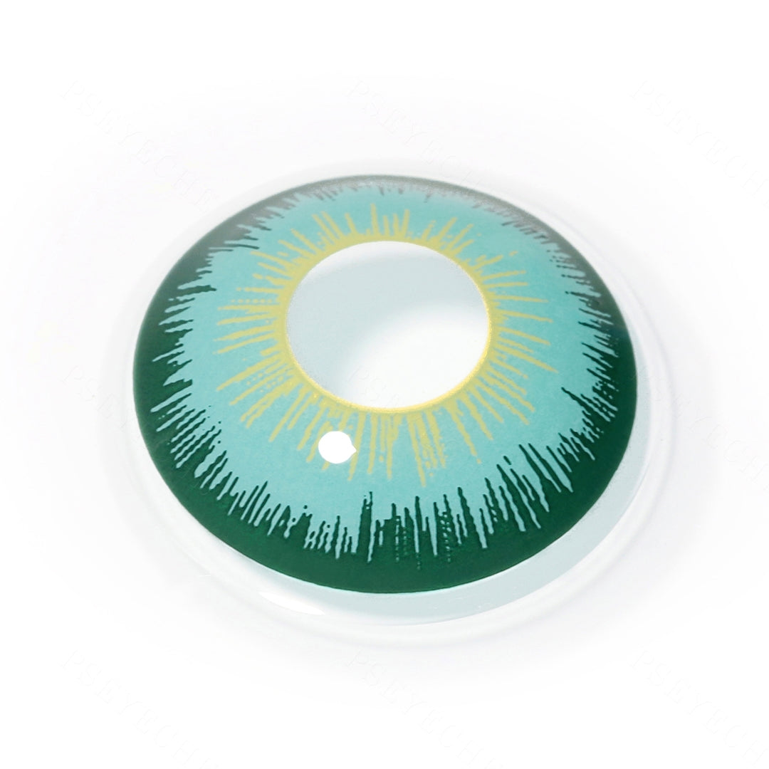 Jade Green Contact Lenses Secondary image