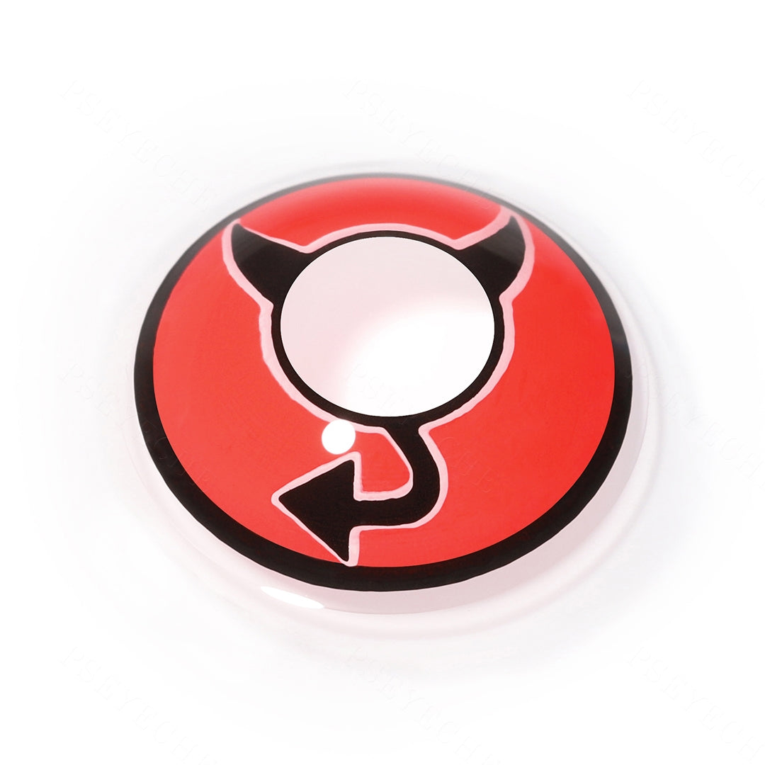 Little Devil Halloween Contact Lenses Secondary image