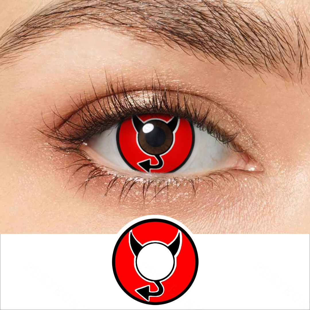 Little Devil Halloween Contact Lenses Main image