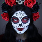 Skeleton Cross Halloween Contacts