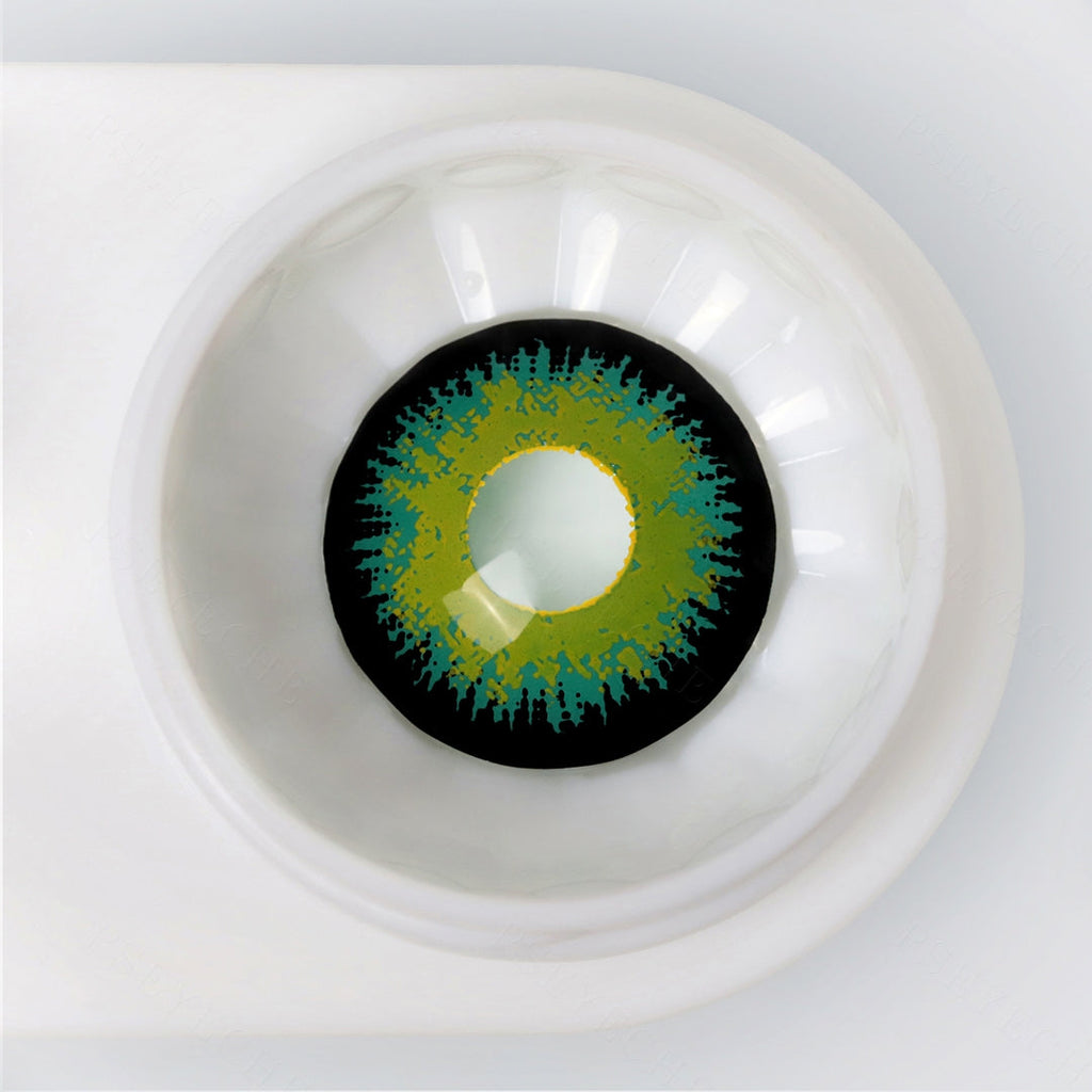 Maleficent Emerald Green Theatrical Contact Lenses