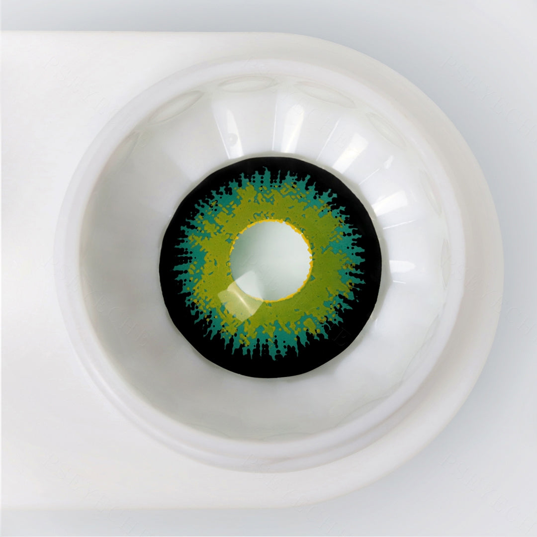 Maleficent Emerald Green Theatrical Contact Lenses