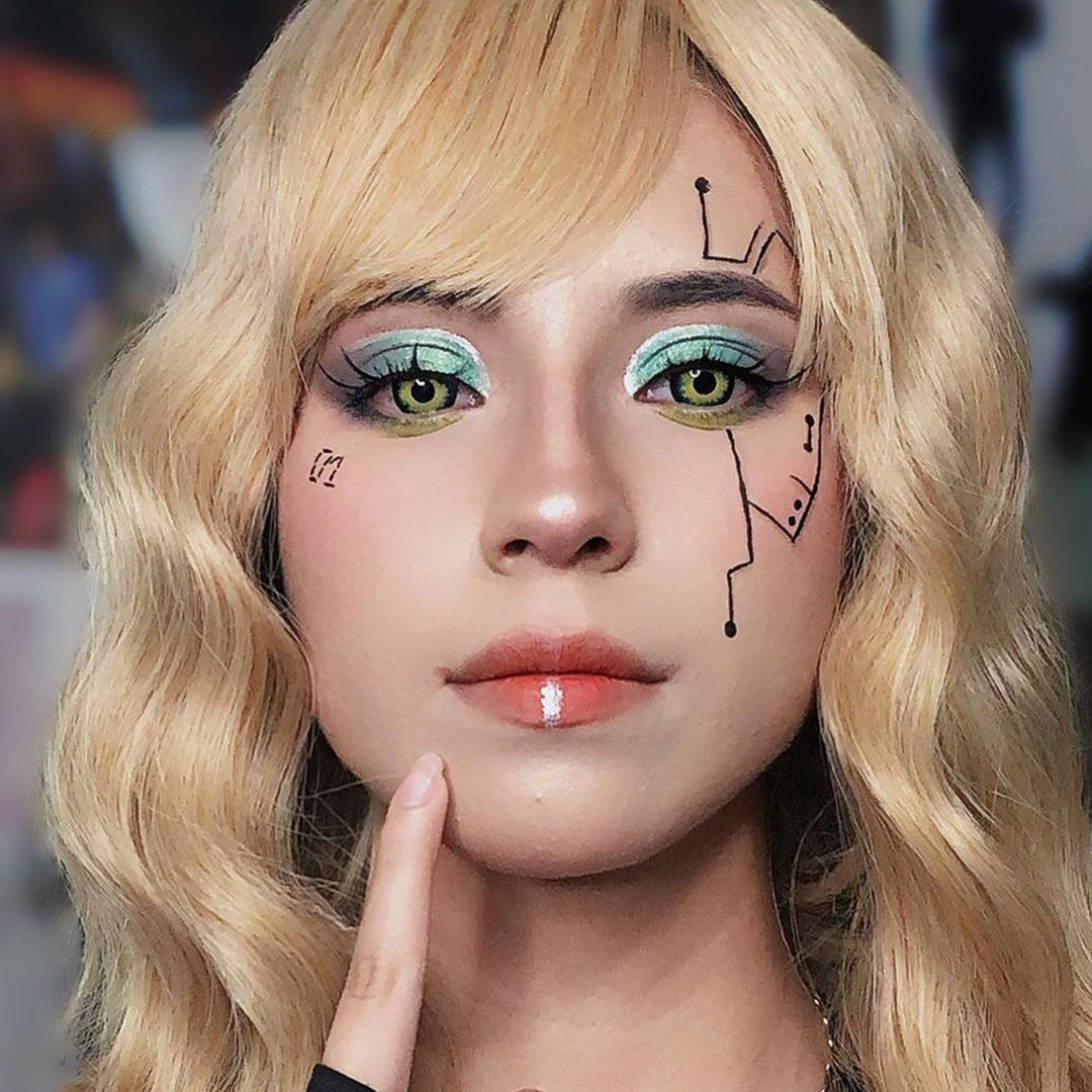 Maleficent Emerald Green Theatrical Contact Lenses